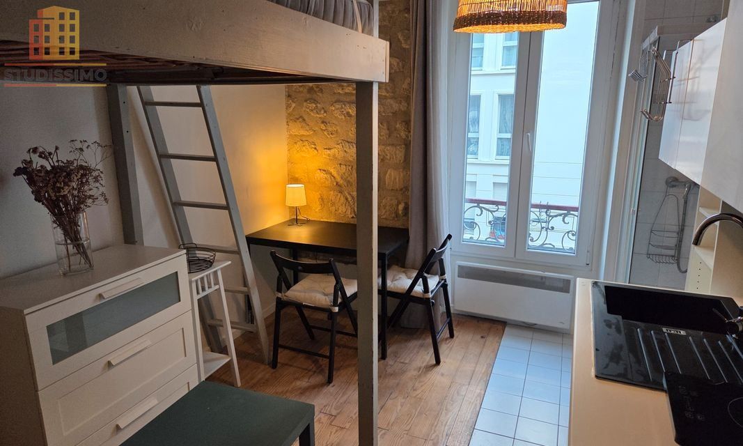 Studio meublé 11m² Paris 11e Oberkampf - Fonctionnel, bien situé - Photo 3
