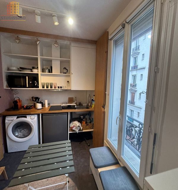 Studio 13m² Paris 15e Convention - 3e étage, rue Franquet - Photo 4