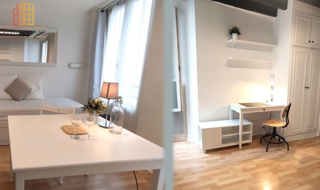 Studio meublé 20m² Paris 5e Saint-Michel - Quartier Sorbonne - Photo 2