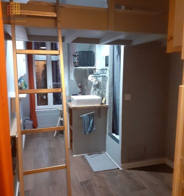 Chambre de service 9m² Paris 16e - Aménagée en studette - Photo 1