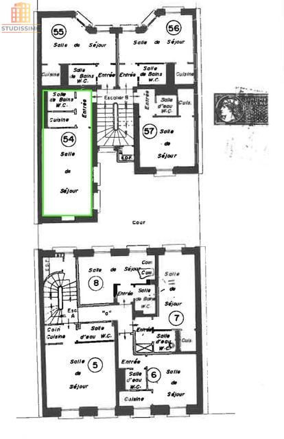 Studio 21m² Paris 19e Quai de la Loire - Photo 3