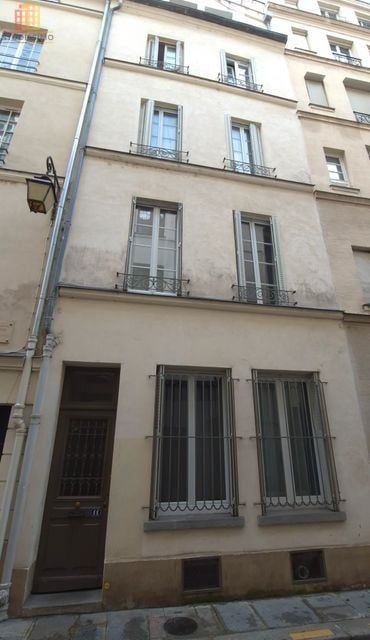 Studio 11m² Paris 4e Île Saint-Louis - Photo 1