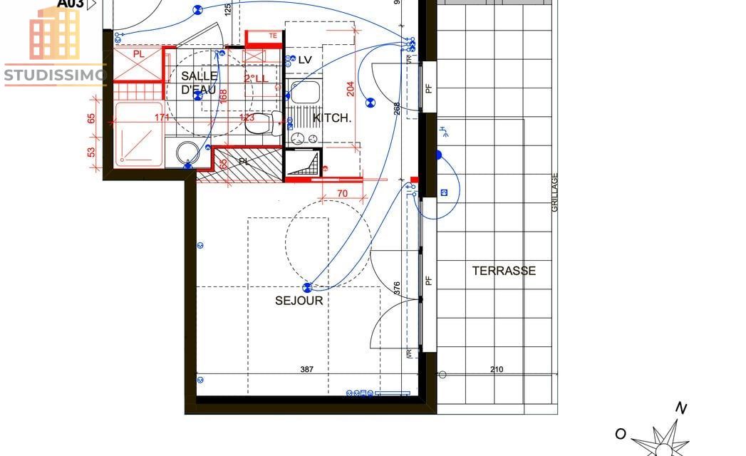 Studio 32m² Rosny-sous-Bois - Terrasse - Photo 1