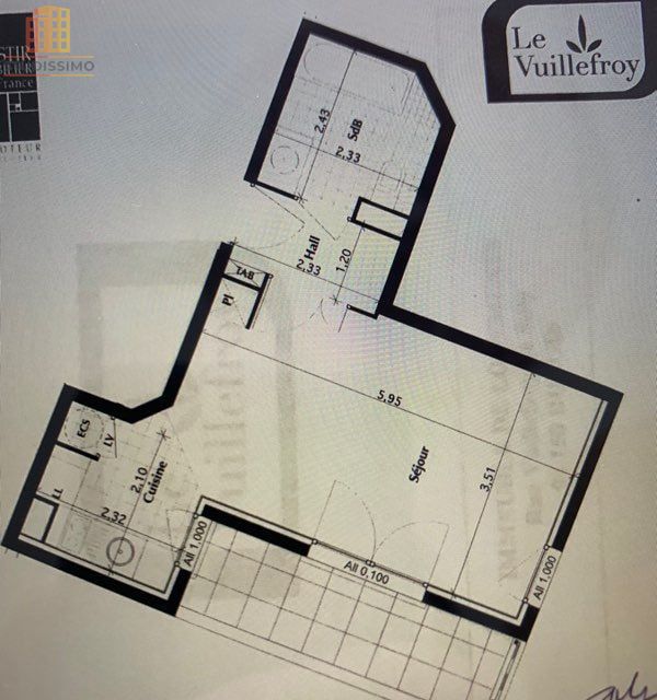 Studio 32m² Rungis - Lumineux - Photo 2