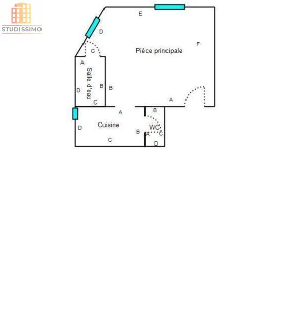 Studio 23m² Conflans-Sainte-Honorine - Vendu loué, centre-ville - Photo 1