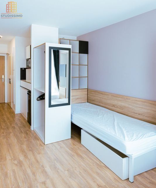 Studio meublé 20m² Lyon 7e - Loué, résidence étudiante - Photo 1