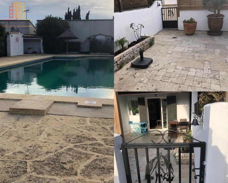 Studio 26m² Saintes-Maries-de-la-Mer - Cour arborée, piscine - Photo 1