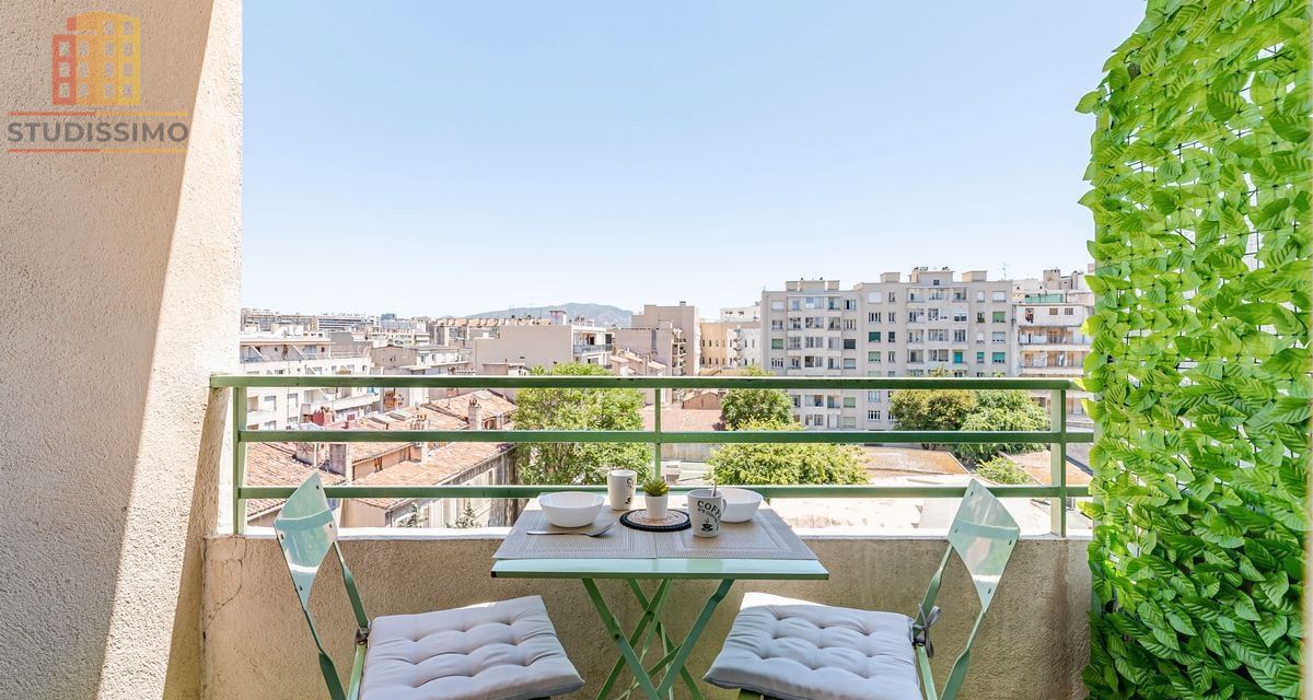 Studio 26m² Marseille 3e - Refait à neuf, balcon - Photo 1