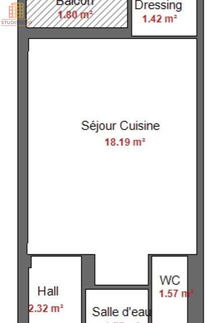 Studio 25m² Marseille 10e - Rue Gorde - Photo 9