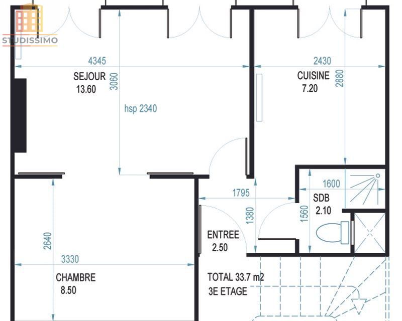 T1 34m² Marseille 2e - De charme, très lumineux - Photo 1