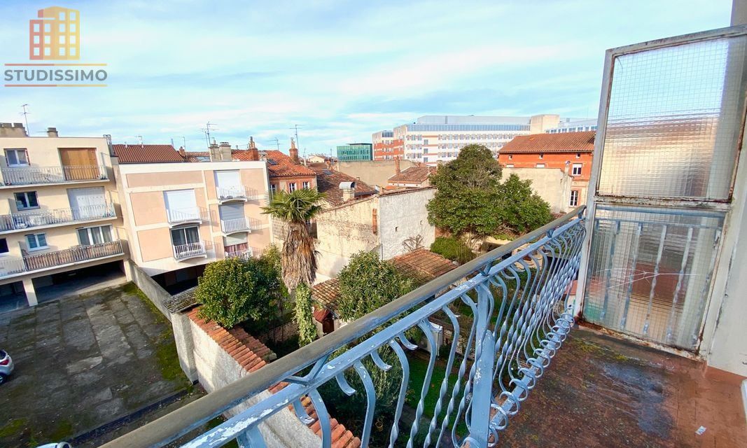 T1 25m² Toulouse centre - Dernier étage, balcon, parking - Photo 1