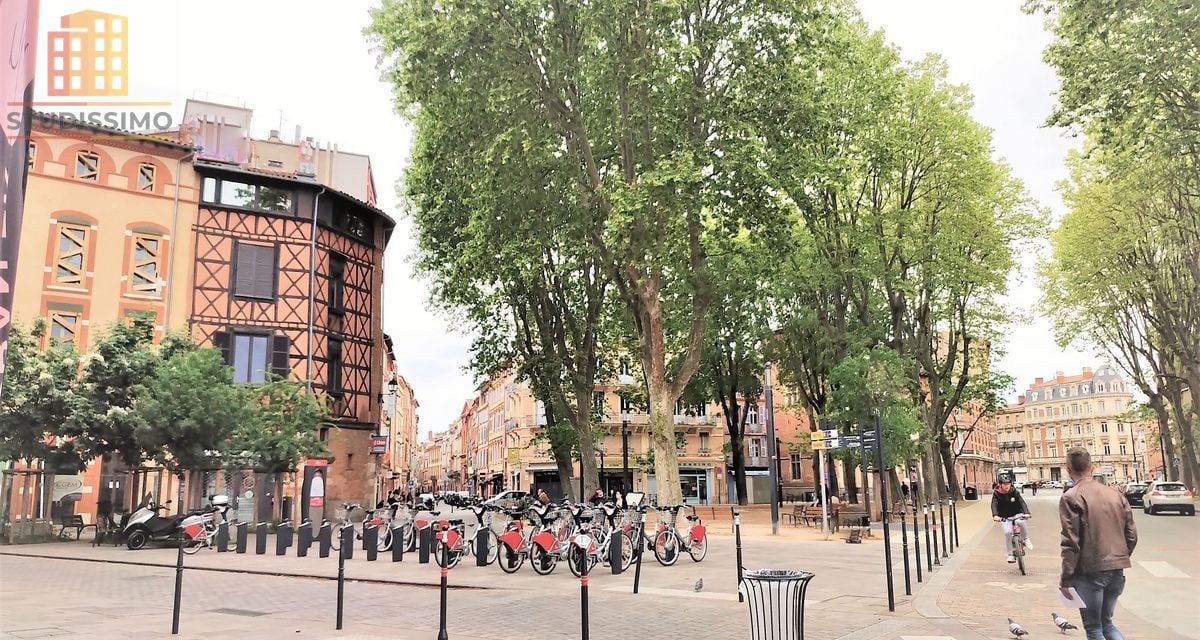 Studio 24m² Toulouse Place du Salin - Rénové, calme absolu - Photo 1