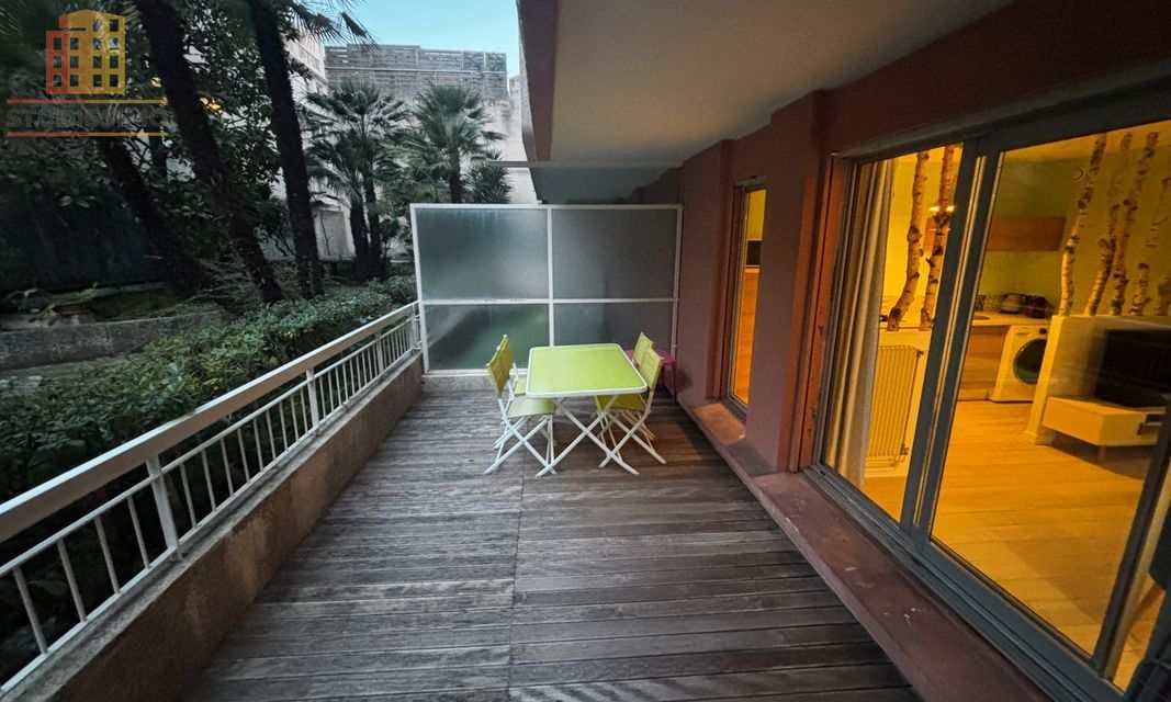 Studio 27m² Nice 06300 - Terrasse - Photo 1