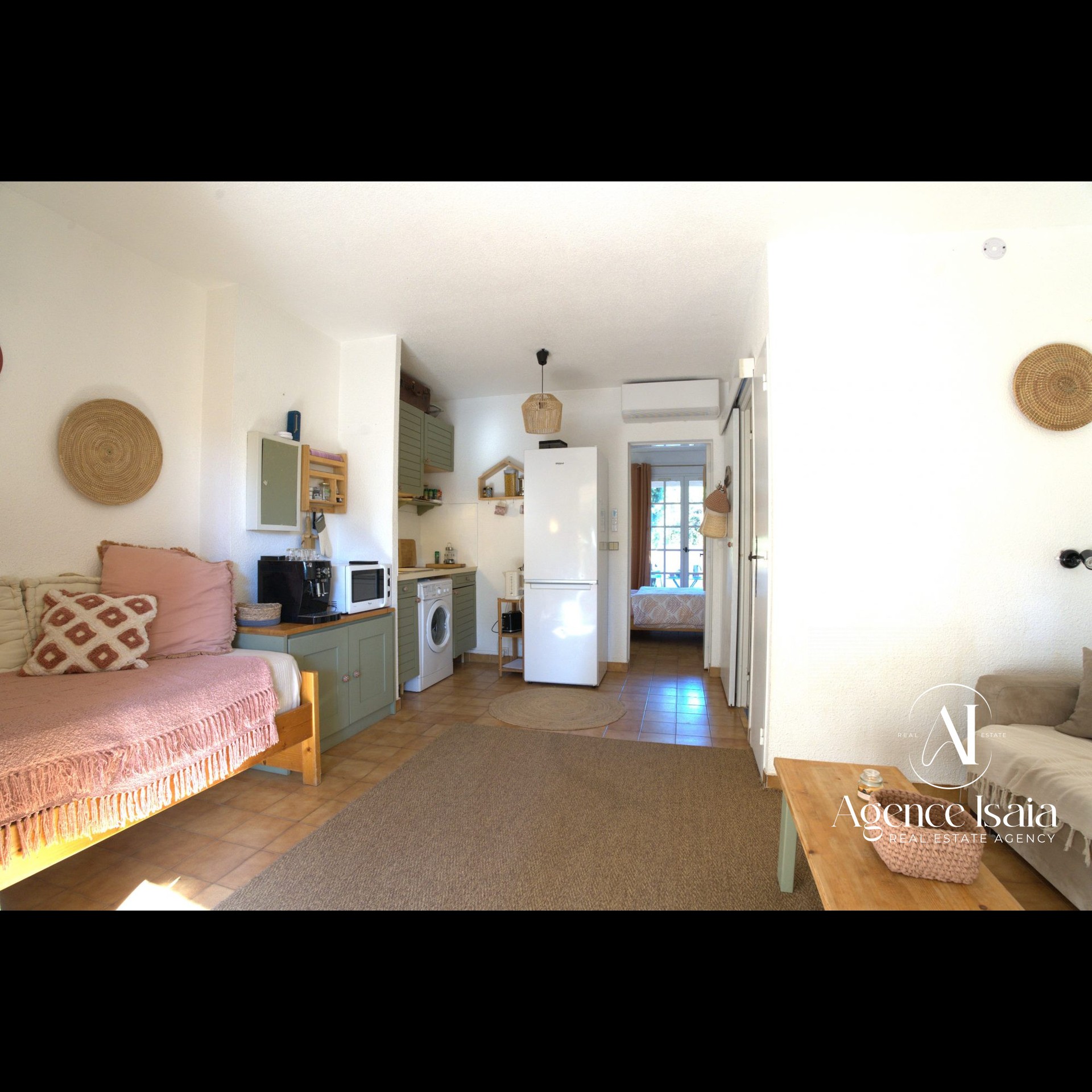 Charmant T2 rénové avec terrasses, jardin, piscine et tennis – Proche centre et plage - Photo 25