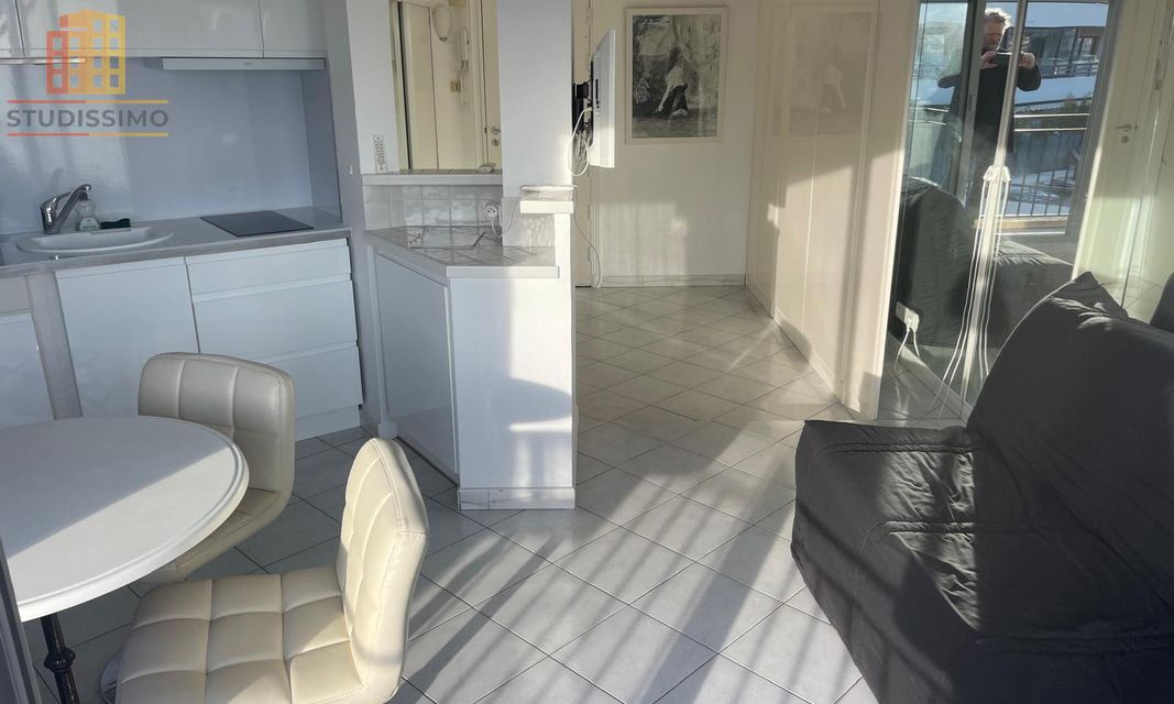 Studio 26m² Cannes Triangle d'Or - Terrasse, vue mer - Photo 2