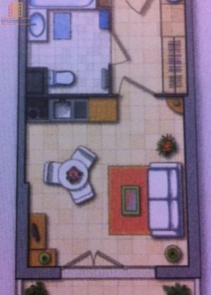 Studio 25m² Nice centre - balcon, parking - Photo 2