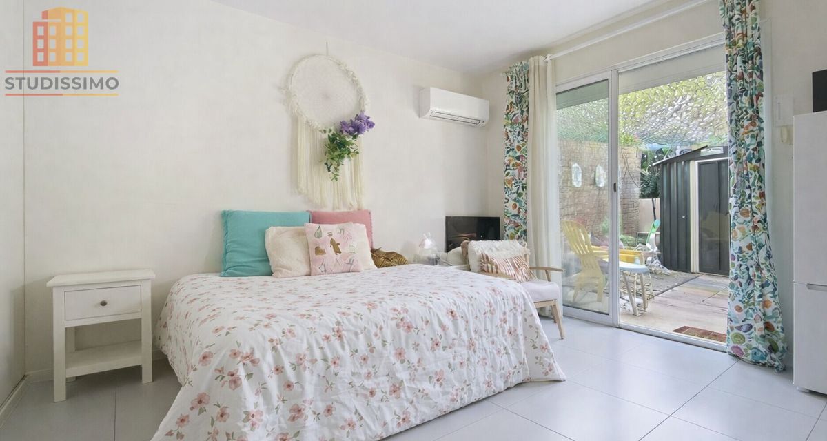 Studio 22m² Cannes Les Broussailles - Jardin, entrée indépendante - Photo 1