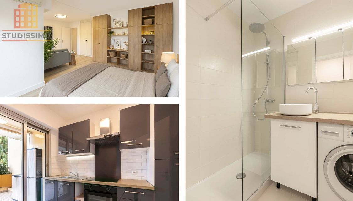 Appartement 35m² Antibes - Terrasse 20m² - Photo 2