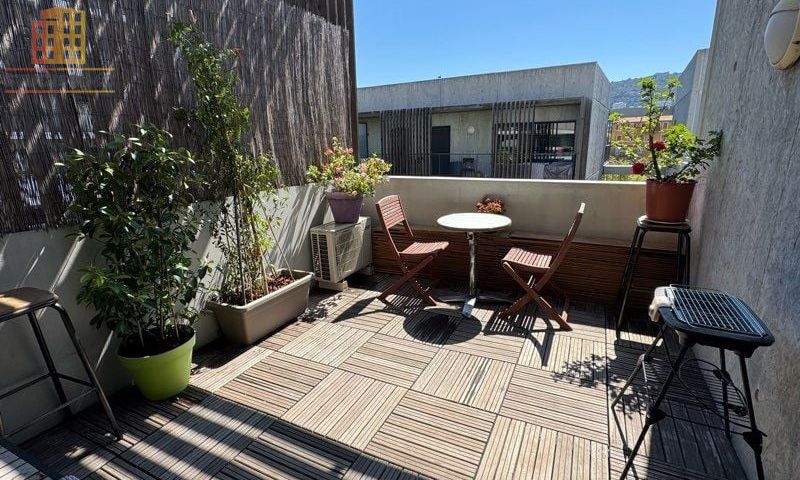 Studio 24m² Nice centre - Face coulée verte - Photo 1