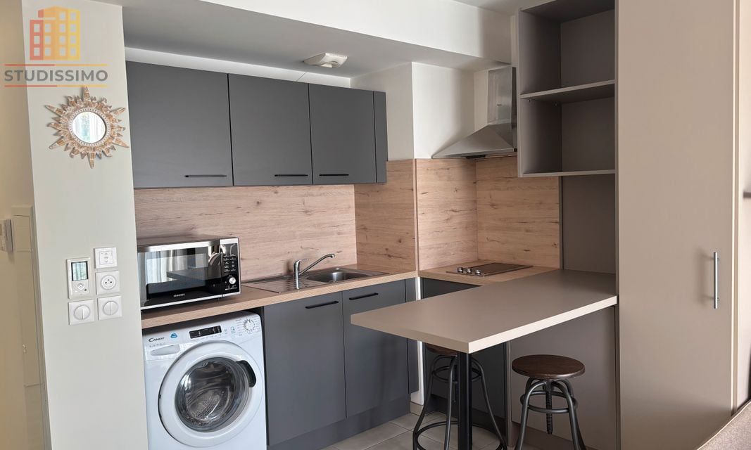 Studio meublé 27m² Nice Saint-Isidore - Résidence récente, sécurisé - Photo 1