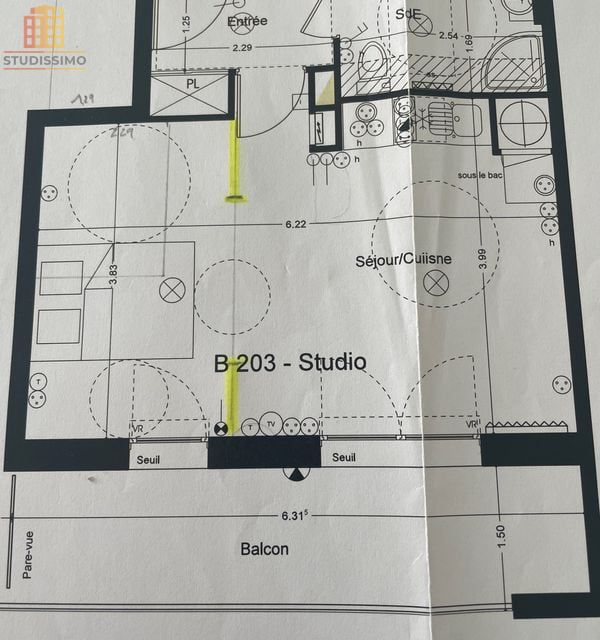 Appartement 33m² Nantes Dalby - Photo 2