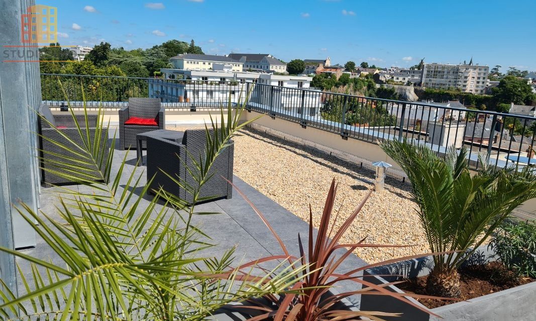 T1 bis 30m² Nantes - Rooftop, vue panoramique - Photo 10