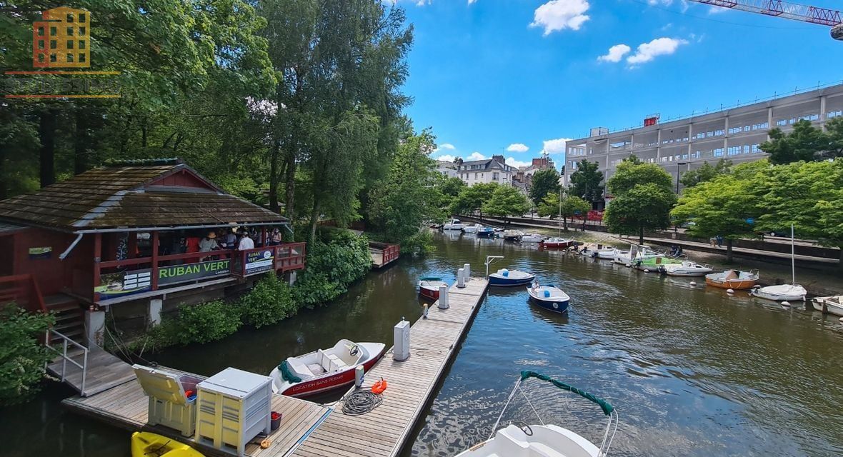 T1 bis 30m² Nantes - Rooftop, vue panoramique - Photo 1