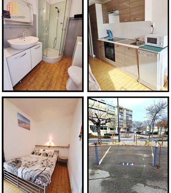 T1 21m² Balaruc-les-Bains - Terrasse 16m², parking privé - Photo 1