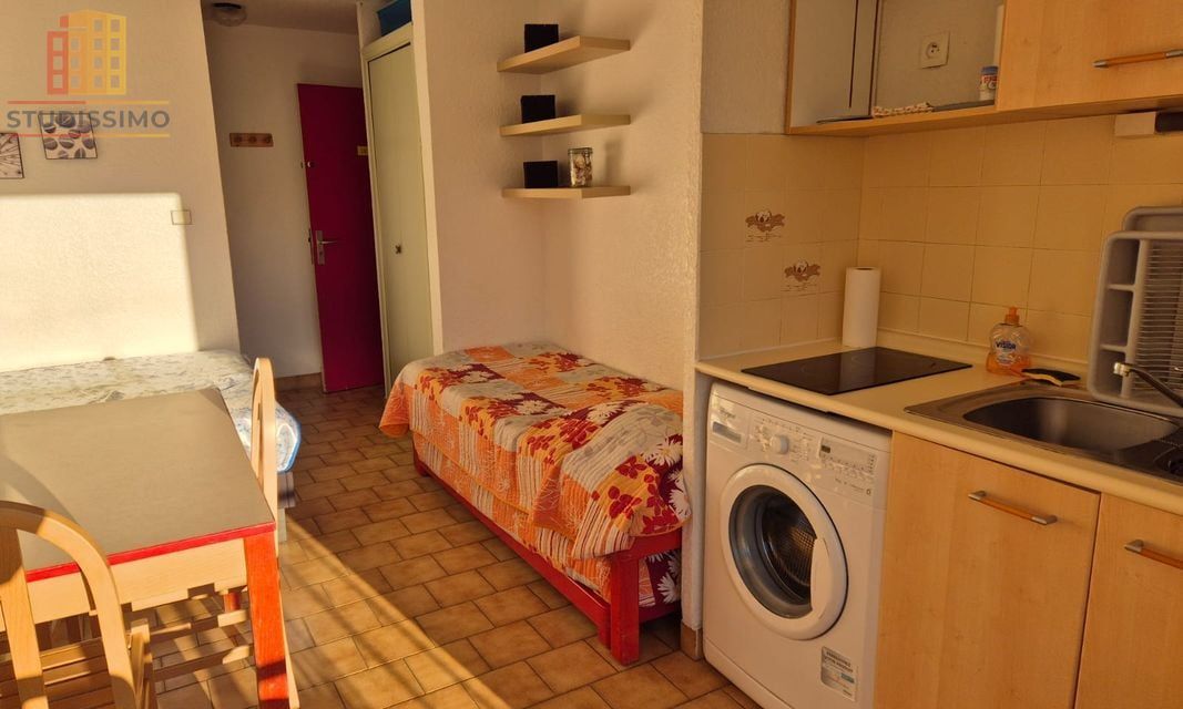 Studio 20m² Agde - Climatisé, piscine, vue lagon - Photo 1