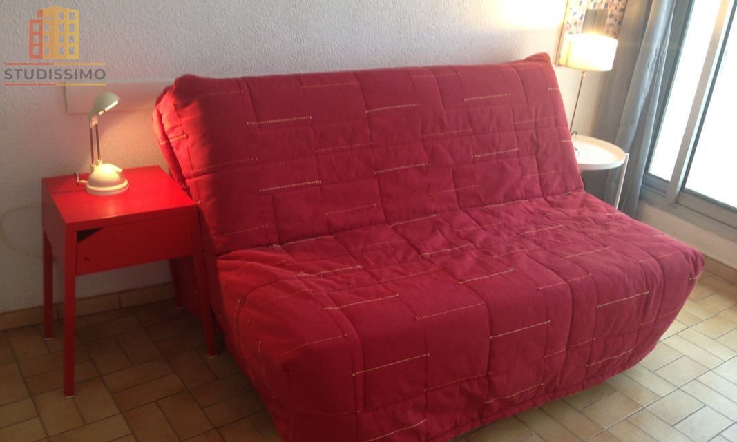 Studio 18m² La Grande-Motte - Terrasse, parking - Photo 9