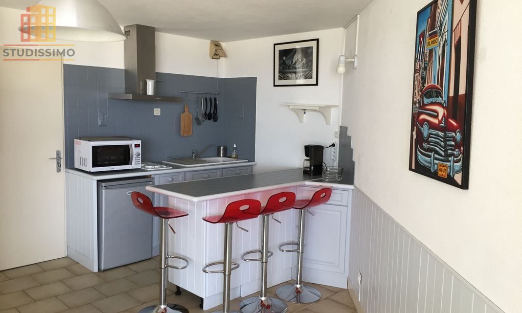 Studio 28m² Mauguio - Première ligne, parking - Photo 2