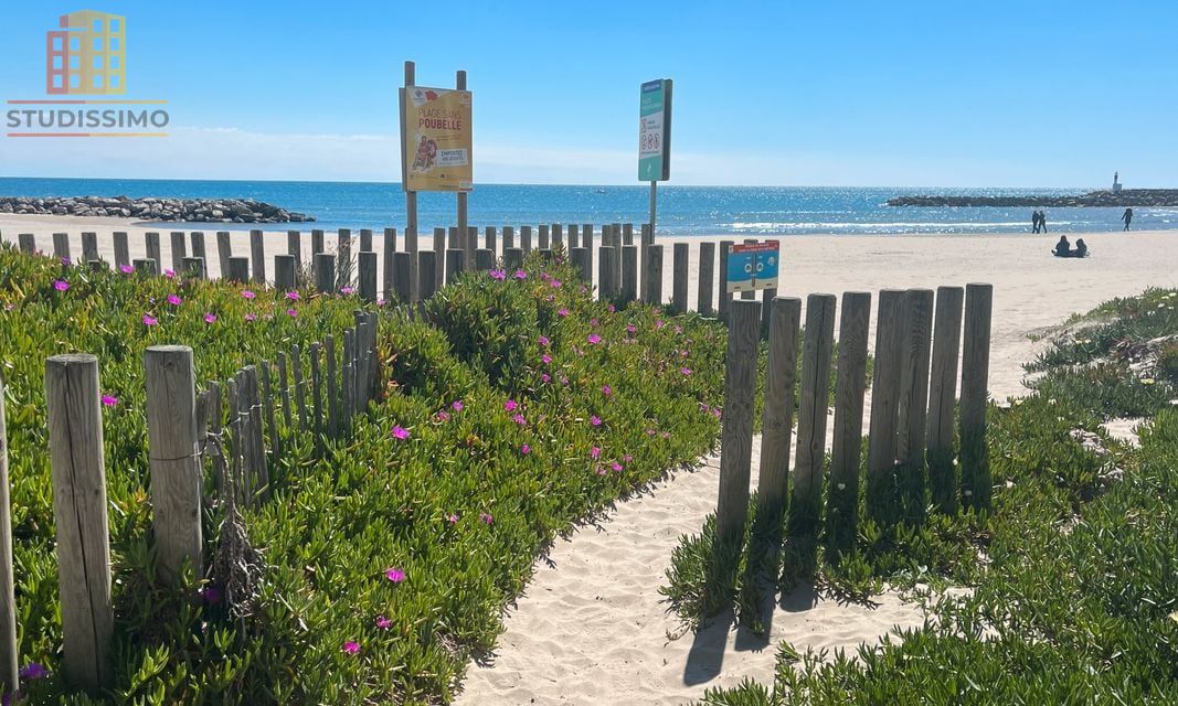 Studio 28m² Mauguio - Première ligne, parking - Photo 1