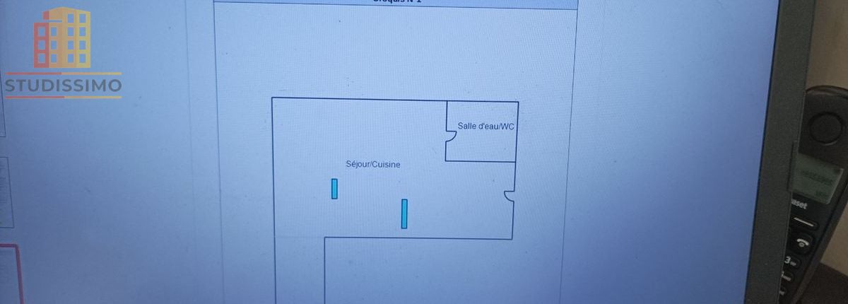 Studio 13m² Sète centre - Photo 1