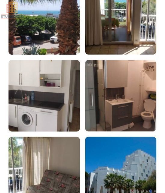 Studio cabine 27m² La Grande-Motte - Vue mer - Photo 2