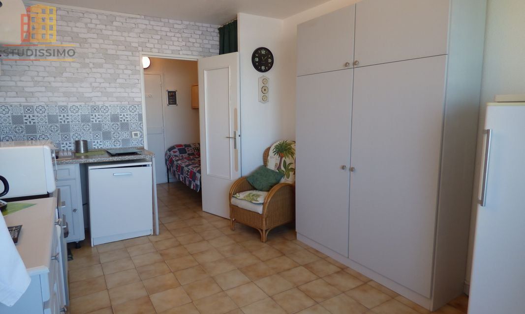 Studio 22m² Agde - Cabine, parking privatif - Photo 1