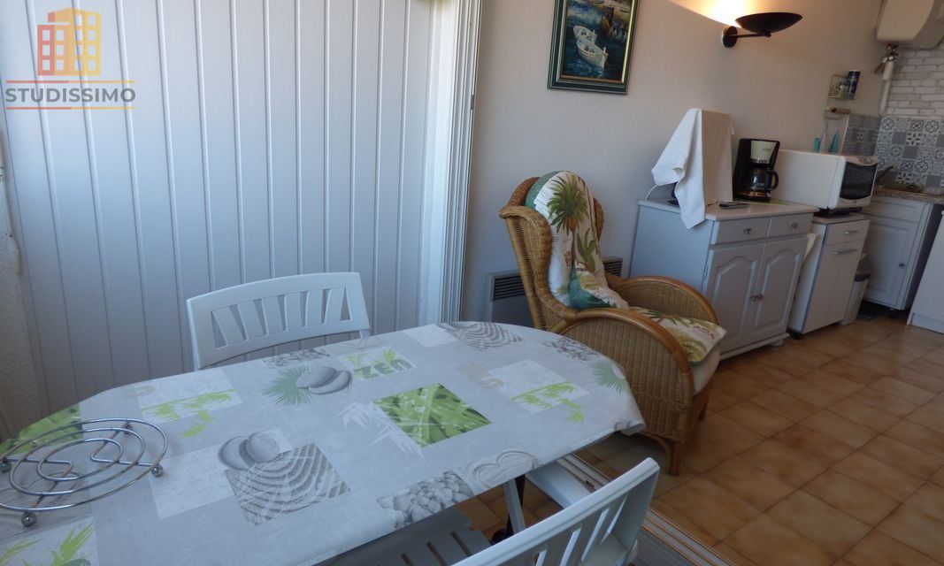 Studio 22m² Agde - Cabine, parking privatif - Photo 2