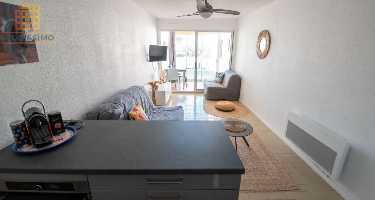 Studio 26m² La Grande-Motte - Lumineux, proche plage avec parking - Photo 3