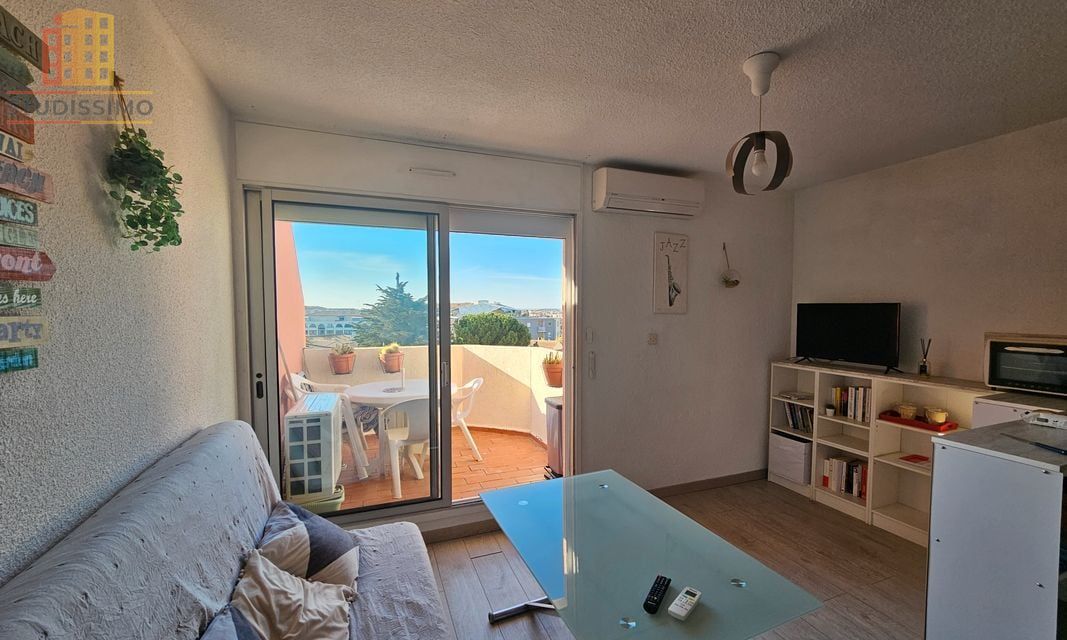 Studio cabine 21m² Sète - Terrasse, parking privatif - Photo 8