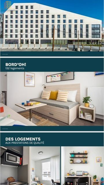 Studio 21m² Bordeaux 33100 - Terrasse - Photo 1