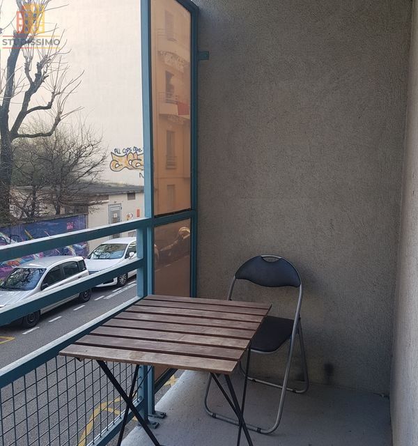 Studio meublé 15m² Grenoble - Rénové, balcon - Photo 1