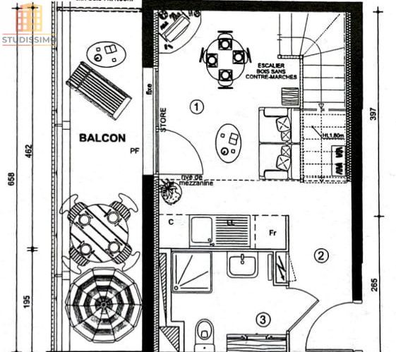 Studio duplex 34m² Rouen Châtelet - Parking, balcon - Photo 1