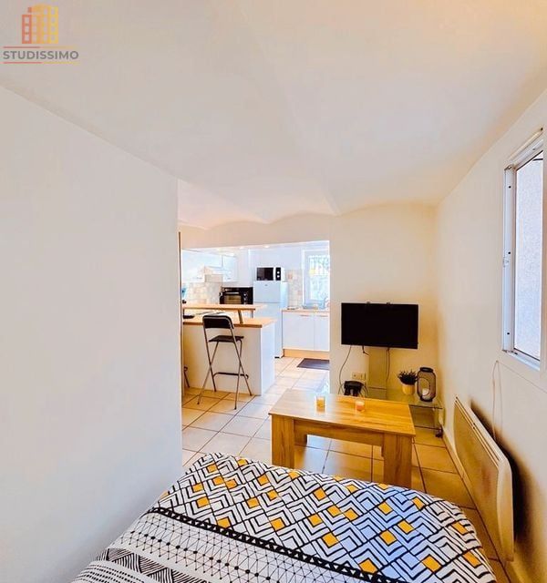 Studio meublé 21m² Toulon Haut Claret - Terrasse, proche gare - Photo 2