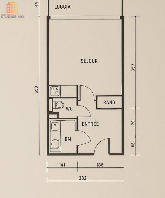 Studio 21m² Saint-Raphaël centre-ville - Rez-de-jardin, proche mer - Photo 2