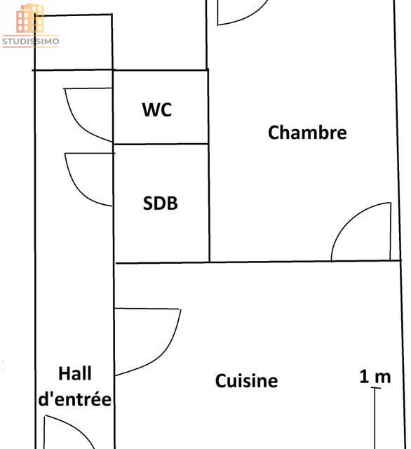 Appartement 28m² Chambéry - Photo 5