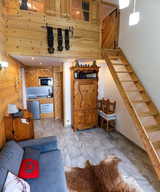 Appartement 20m² La Plagne Tarentaise - Esprit chalet - Photo 2