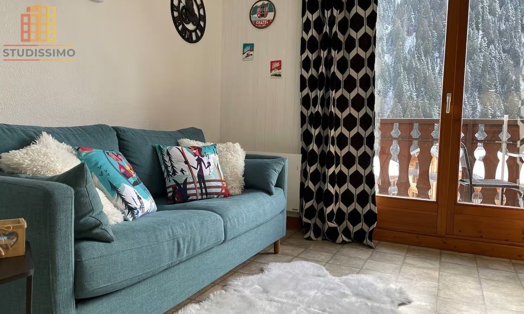 Studio cabine 20m² Châtel - Balcon, vue montagnes - Photo 2