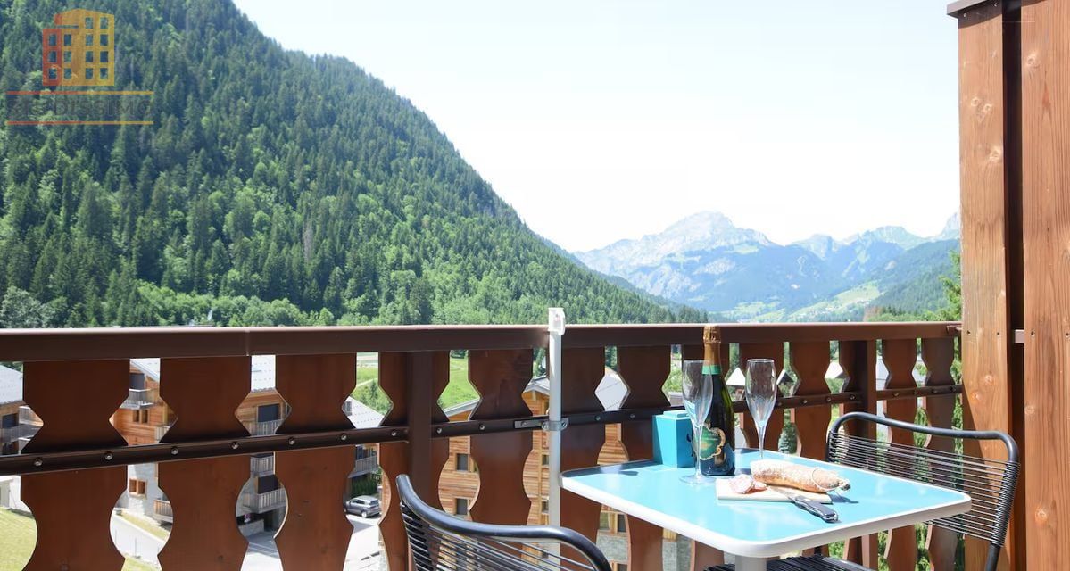 Studio cabine 20m² Châtel - Balcon, vue montagnes - Photo 1