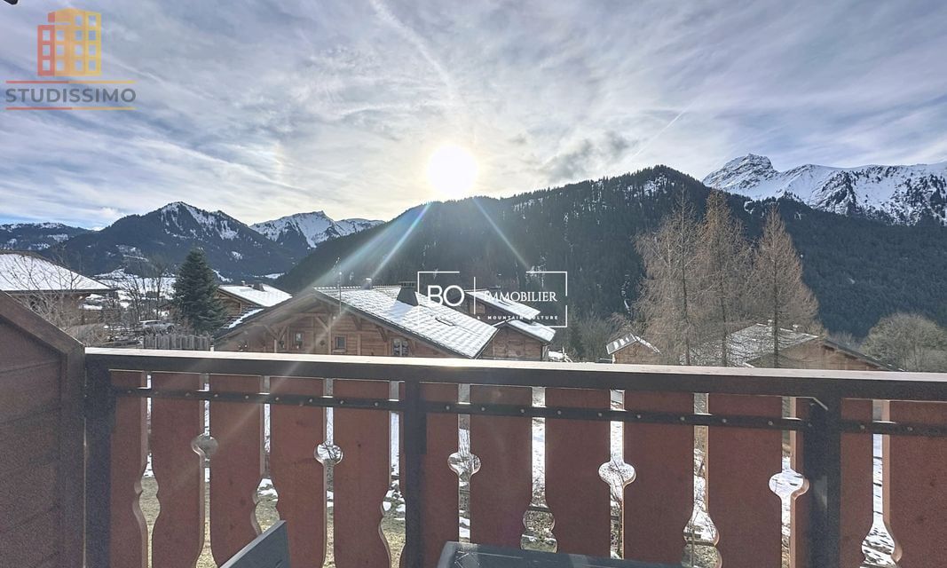 Studio 23m² Châtel - Coin nuit fermé, vue montagne - Photo 2