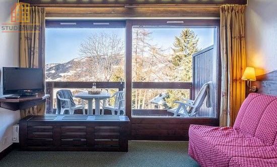 Studio 30m² Megève Mont d’Arbois - Multipropriété, 4 personnes - Photo 2