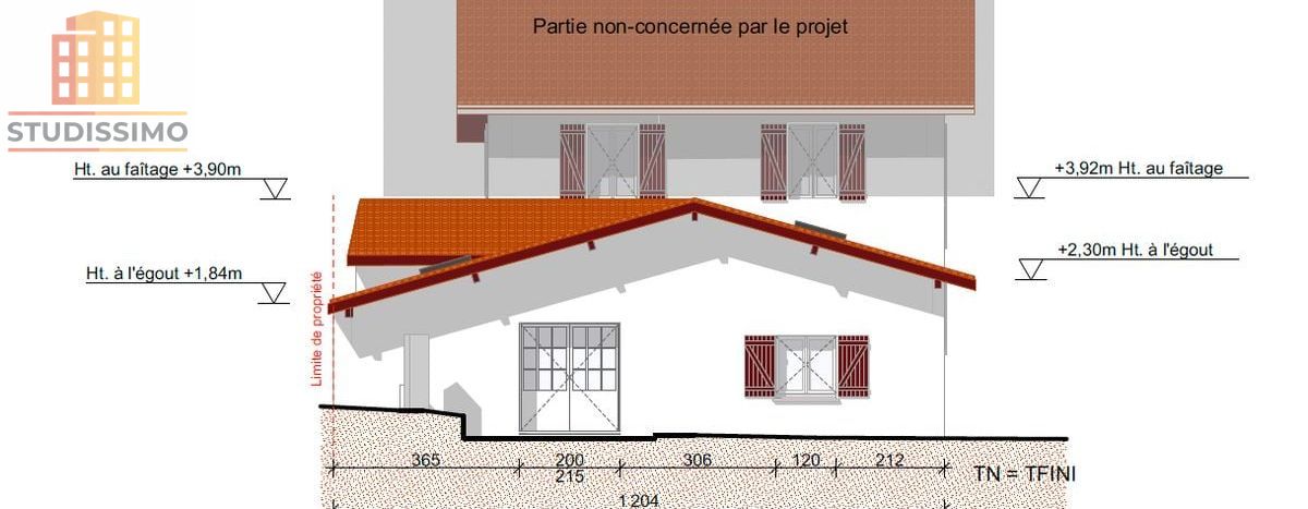 Loft 83m² Hasparren - Plateau brut - Photo 1